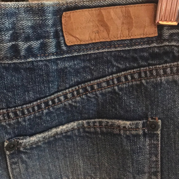 ABERCROMBIE & FITCH DENIM MINI SKIRT! Size 00. - Picture 2 of 7